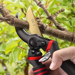 【Effort-Saving Design】Gardening Scissors Branch Pruner, Fine Craftsmanship Fruit Tree Pruner, Household Landscaping Pruning Tool
