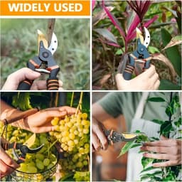 【Effort-Saving Design】Gardening Scissors Branch Pruner, Fine Craftsmanship Fruit Tree Pruner, Household Landscaping Pruning Tool