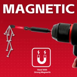 5/10/20 Pieces Phillips Screwdriver Bit Set S2 Steel Magnetic 50mm Long Impact Screwdriver Set Suitable for Metal Processing in Homes, Factories, Offices, Etc