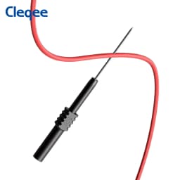 Cleqee P5009 Back Probe Pins 10PCS Flexible Bendable Test Probes for Wire Piercing Automotive Car Repairing Electrical Testing