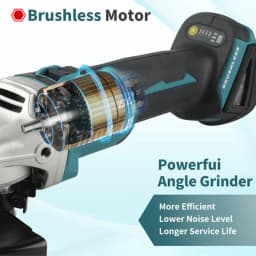 Makita DGA506 18V 125mm Brushless Angle Grinder Electric Polishing Machine Metal Grinding And Cutting Tool