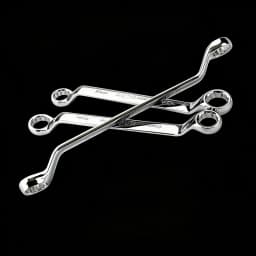 Multifunctional Double-ended Spanner Double Head Box End Wrench Heat Treated Hardened Offset Ring Spanner for Automotive Repair