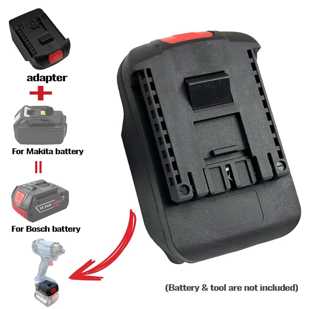 Adapter For Bosch 18V Li-ion Tool To for Makita 18V Li-ion Battery Adapter Converter to for Bosch Power Tool Accessory