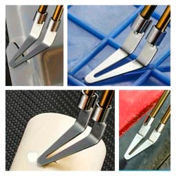 Plastic Welding Tool Set 2PCS Soldering Iron Tips & Plastic Welding Rods Suitable For 6mm Diameter Plastic Welding Guns