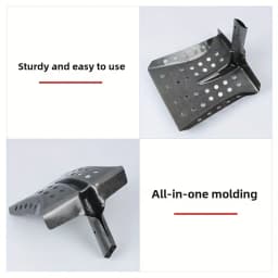 Manganese Steel Hollow Shovel Professional Sewer Cleaning Shovel Perforated Sludge Shovel Dredge Spoon for Drain Ditch Manhole
