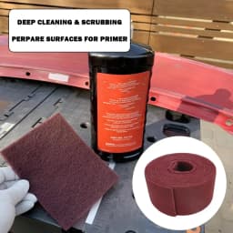 Chestnut 7447 Premium Sanding Pad – 5"x6.5ft, for Auto & Wood, Scuffing, Scrubbing, Primer Prep & Scratch Removal
