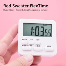 Digital Display Cooking Alarm Clock Kitchen Timer Sleep Stopwatch Clock House Countdown Kids Student Learning Time Manager