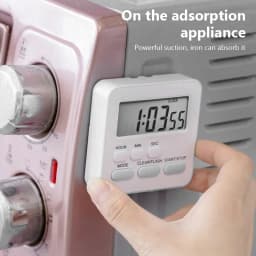 Digital Display Cooking Alarm Clock Kitchen Timer Sleep Stopwatch Clock House Countdown Kids Student Learning Time Manager