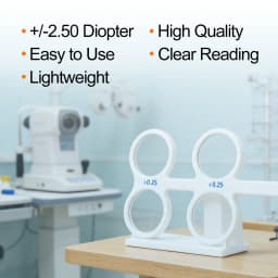 Link 4-Lens Optical Flipper High-Quality Ophthalmic Optometry Eye Trainer & Occluder for Eye Care & Vision Correction FL-5