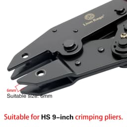 HS 9 Inch Powder Alloy Plier Jaw High Hardness Wear Resistant Industrial Crimping Pliers Replacement Accessories MIM