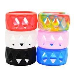 1PCS 25mm Silicone Case Protection Non-slip Band Ring for Bubble Glass Tube Tank Accessories