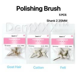 5Pcs/Pack Polishing Brush Felt Wheel Wool Cotton Polishing Brushes Polishers for Rotary Tools 2.35mm Polishing Wheel