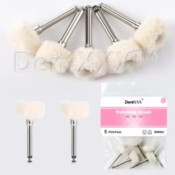 5Pcs/Pack Polishing Brush Felt Wheel Wool Cotton Polishing Brushes Polishers for Rotary Tools 2.35mm Polishing Wheel