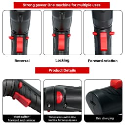 New Electric screw driver Mini Household Electric Drill Rotated Cordless Screwdriver Power Tools Household Maintenance Repair