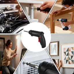 New Electric screw driver Mini Household Electric Drill Rotated Cordless Screwdriver Power Tools Household Maintenance Repair