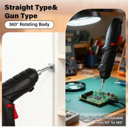 New Electric screw driver Mini Household Electric Drill Rotated Cordless Screwdriver Power Tools Household Maintenance Repair