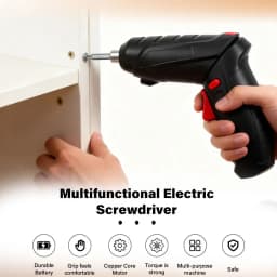 New Electric screw driver Mini Household Electric Drill Rotated Cordless Screwdriver Power Tools Household Maintenance Repair