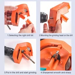 2-16mm Drill Bit Sharpener Grinder, Multipurpose Drill Bit Grinding Sharpener Polishing Grinding Tool, Drill Bit Grinding Tool