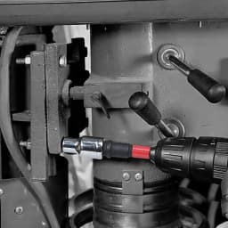 Rafford 3Pcs Impact Socket Adapter Set,1/4" 3/8" and 1/2" Drive, , Adapt Your Power Drill to High Torque Impact Wrench