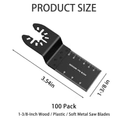 100/50/30/20Pcs Oscillating Saw Blade Multi Tools Blades Multi-Function Renovator Cutter Blade For Wood Metal Fast Cutting Blade