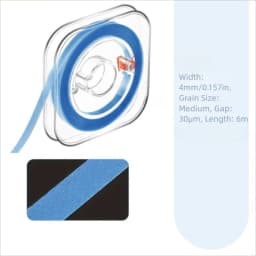 Portable Dental Polishing Strips Multifunctional 20/30/50um Tooth Finishing Strip Tooth Interdental Sanding Surface