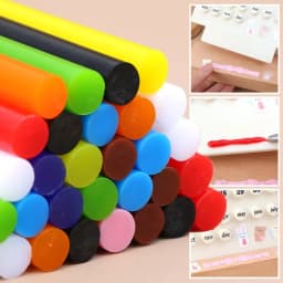 Colorful Hot Melt Glue Sticks Body Dent Removal Repair Strips Strong Viscosity Adhesive Rod Electric Glue Gun Heat Pistol Stick