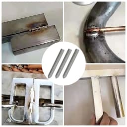 3/6/9/12pcs Universal Welding Rods,Easy Melt Low Temperature Welding Rod for Copper Iron Stainless Steel,Aluminum Repairing Kits