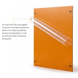Laser Protective Shield Panel Board for Fiber UV Blue Laser Marking Machine Safety Panel 2PCS/3PCS Modular Set