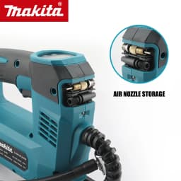 Makita Portable Air pump 18V Battery Lithium-Ion Cordless Inflator For Car Tyre Inflator Electric Motorcycle Pump