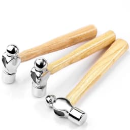 TINSOL Multi-functional Mini Round Head Hammer Car Safety Escape Window Breaker Manual Hammer for Auto Walnut Smashing Quick Use