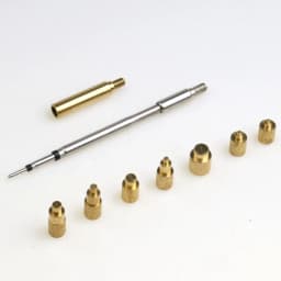 C245/HS-02A Soldering Iron Tip Heat Set Insert Thread Head M2-M8 Brass Insert Nut Insertion Tools Kit for 3D Printing & Plastic