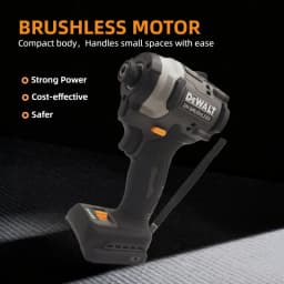 DeWalt DCF85M Brushless Impact Driver: Variable Speed Woodworking Tool (No Battery)