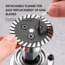 Engraving Cutting Disc Diamond Saw BIade with RemovabIe 5/8-11 FIange for DIY Stone Marble Porcelain