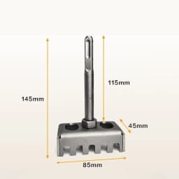 Quick Square Punching Machine Electric Metal Slot Cutter for 86 Wire Box Cable Tray Drywall Wall Hole Opener Home Installation