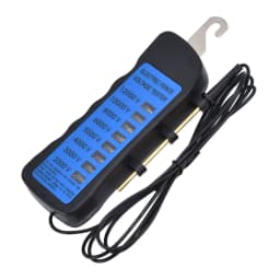 12KV Neon Fence Voltage Tester 2000 to 12000V 8 Neon Indicator Lights Waterproof Fence Tester for Farms Fence Voltage Tester