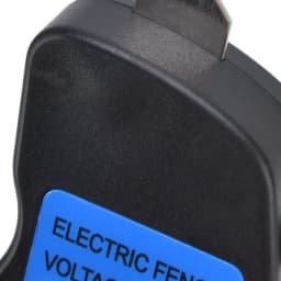 12KV Neon Fence Voltage Tester 2000 to 12000V 8 Neon Indicator Lights Waterproof Fence Tester for Farms Fence Voltage Tester
