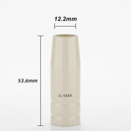 MB-15AK 15ak Coating Protection Anti-stick Gas Nozzle Holder Contact Tips 0.8/1.0/1.2mm Mig MAG Welding Torch Accessoriess