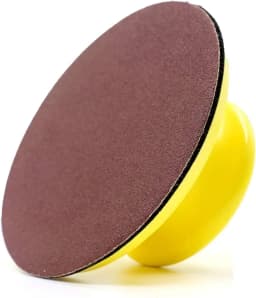 2-6" Hook and Loop Hat Hand Sanding Block Sandpaper PU Foam Hand Pad Polishing Pad for Woodworking Manual Polishing Tools