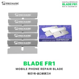 MECHANIC FR1 High Toughness Blades for Mobile Phone Maintenance LCD Screen OCA Glue Cleaning Removal Scraper Hand Tools Kit