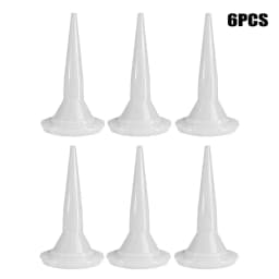 1/6/10/20pcs Universal Caulking Gun Nozzles Plastic Glass Glue Sealant Silicone Caulking Tips Mouth for Home Construction Tools