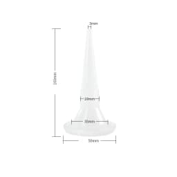 1/6/10/20pcs Universal Caulking Gun Nozzles Plastic Glass Glue Sealant Silicone Caulking Tips Mouth for Home Construction Tools