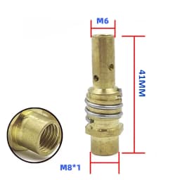 14Pcs 15AK New Coating Protection Nozzle 0.8/1.0/1.2MM Non-stick Welding Slag European Airless Protection Protective Sleeve