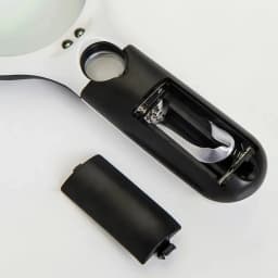White Magnifying Glass Handheld 45X Magnifier With 3 LED Light For Reading Magnifying Glass Jewelry Loupe