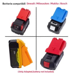 for Stacyc Batteries Adapter to Dewalt for Makita for Milwaukee for BOSCH Batteries Adapter