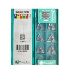 TaeguTec Ceramics Inserts TNMG160404R-VF TNMG160408R-VF CT3000 External Turning Tool Steel Processing Turning Inserts