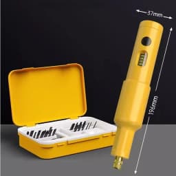 20PCS Blade Electric Engraving Machine Set Chisel Woodworking Small Handheld Lithium Battery Chisel Grinding Tool