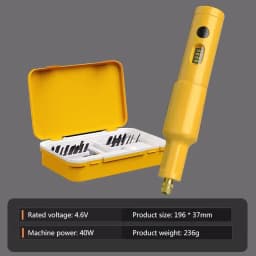 20PCS Blade Electric Engraving Machine Set Chisel Woodworking Small Handheld Lithium Battery Chisel Grinding Tool