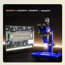 MECHANIC MOS-8K Industrial Microscope HD Camera IMX678 1/1.8'' Sensor HDMI/Type C High-Speed Transmission Video Image Output