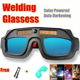Anti-Glare Welding Glasses Automatic Darkening Welding Mask Eye Protection Welding Goggles Welder Eye Protection Goggles Tools