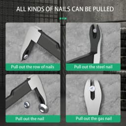 Nail Puller Cats Paw Nail Remover Multifunctional Crowbar Tool Steel Nail Extractor for Home Woodworking Tools
